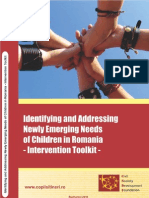 Identifying and Addressing Newly Emerging Needs of Children in Romania-Intervention Toolkit