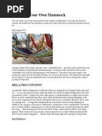 Download Macrame Your Own Hammock by Dennis Teng SN53069997 doc pdf