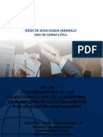 8 - 2021 - II Nia 701 Comunicaciones de Las Cuestiones Claves de La Auditoria en El Informe de Auditoria Emitido Por Un Auditor Independiente