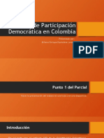 Mecanismos de Participación Democrática en Colombia - Constitucional Colombiano