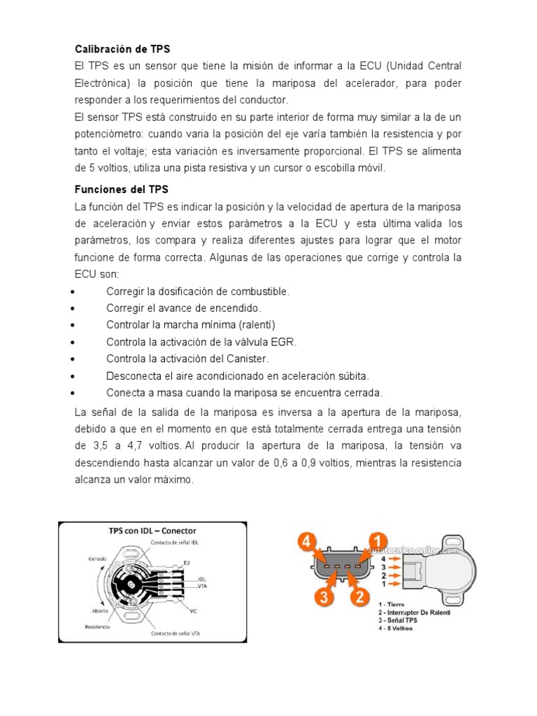 Calibración de TPS | PDF