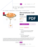 Decoratiune Salt Bowl - Vivre