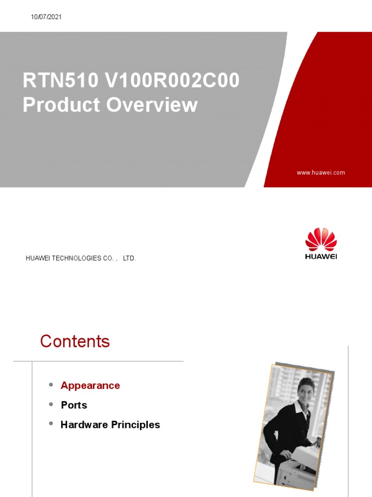 RTN510 V100R002C00 Product Overview | PDF | Ethernet | Modem