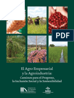 Libro El Agro Empresarial y La Agroindustria Caminos para El Progreso La Inclusión Social y La Sostenibilidad RRRRR