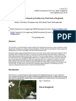 A Review On The Earthquake Probability From Dauki Fault in Bangladesh