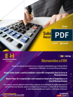 Curso Especializado Subsidios RRHH Octubre