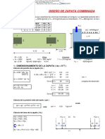 Plantilla de Excel de Diseno de Una Zapata Combinada 1 Downloable