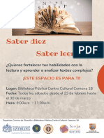 Saber Diez, Saber Leer