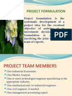 Project Formulation