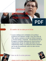 El Primer Gobierno de Alan García