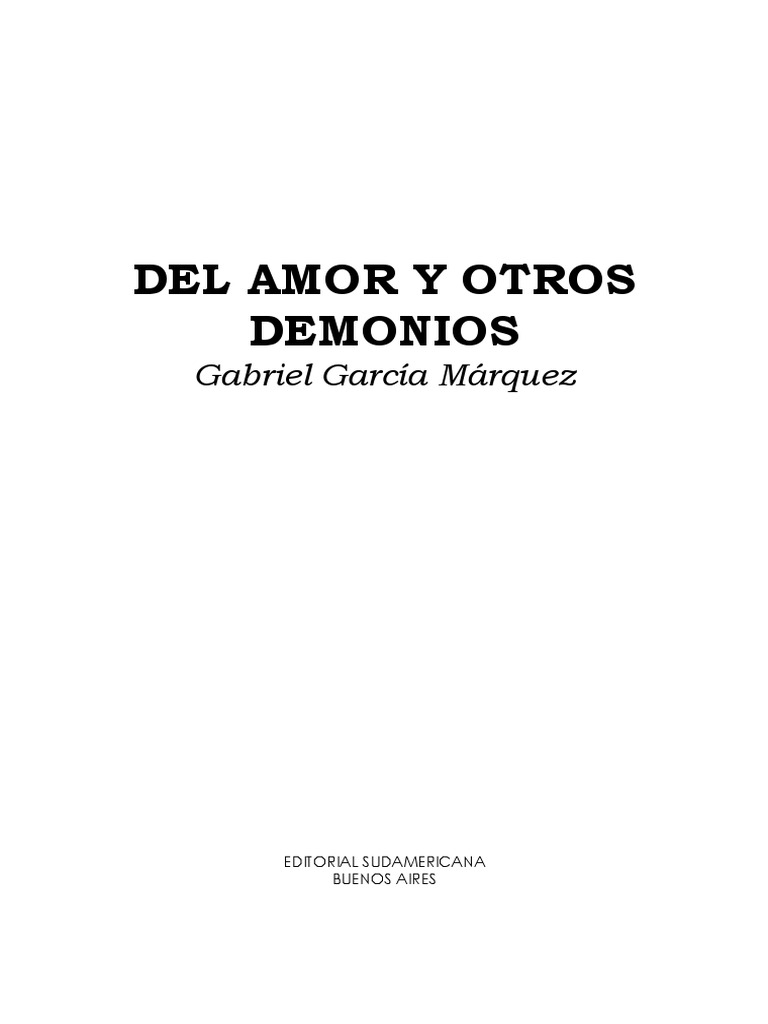 Descubrimiento de Sierva María | PDF | Historia | Clásicos