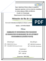 Commande Et Supervision D'un Processus de Margarine Via Un Automate Programmable Chaine Pilote