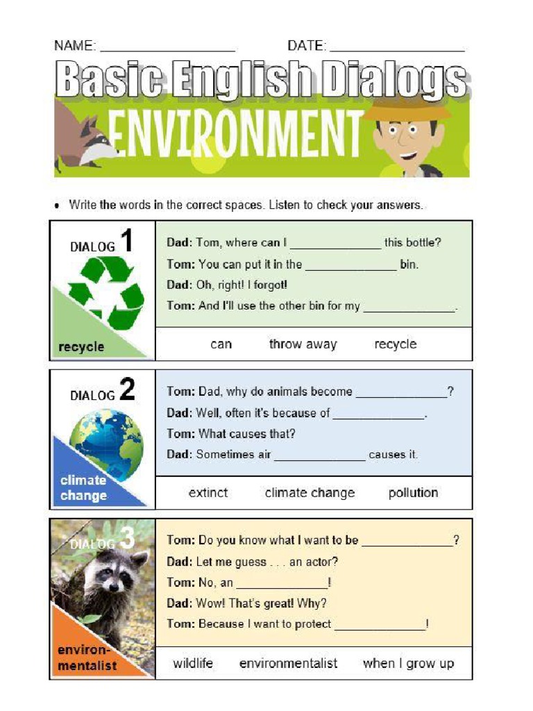 Environmental Dialog | PDF