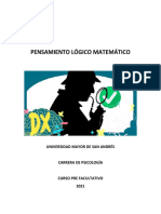 Dossier Pensamiento Lógico Matemático