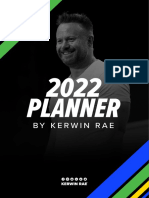 2022 Planner: by Kerwin Rae