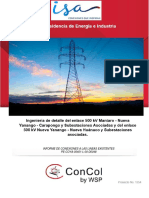 Informe de Conexiones A Las Lineas Existentes PE-COYA-00401-L-00-D0048