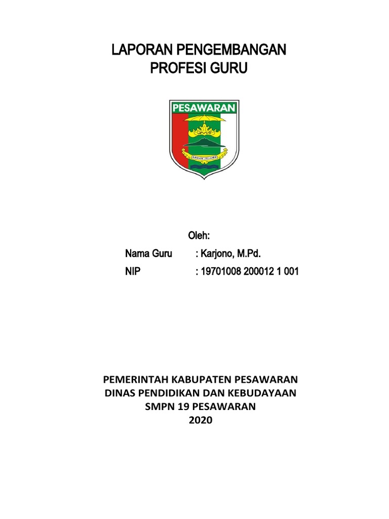Laporan Pengembangan Profesi Guru 2015-2020 | PDF | Karier & Perkembangan