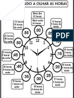 3 - (31-05-2021) - Atividade de Matemática - Medidas de Tempo - Relógio Analógico