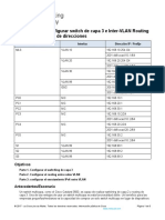 4.3.8 Packet Tracer - Configure Layer 3 Switching and Inter-VLAN Routing