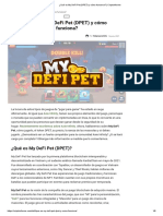 ¿Qué es My DeFi Pet (DPET) y cómo funciona_ _ Criptoinforme