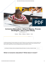 Inclusive Education - Definition, Examples, and Classroom Strategies - Resilient Educator