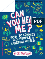 Can You Hear Me - How To Connect With People in A Virtual World