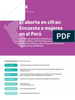 S 5 1. Lectura S5 El Aborto en Cifras Encuesta A Mujeres en El Perú Iptico