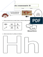 Guía Consonante H