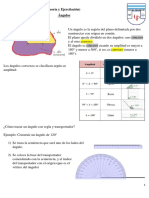 Ángulos: tipos, propiedades y construcción