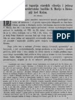 Radic - Ulomci S Jedanaest Tegurija Otarskih Ciborija I Jednog Vratnog Okvira Starohrvatske Bazilike S Marije U Biskupiji Kod Knina