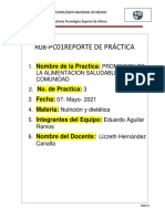 Promoción alimentación saludable comunidad