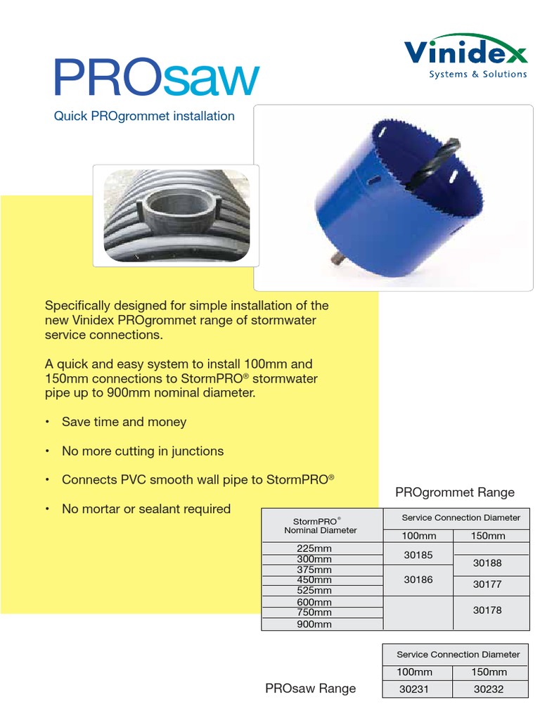 StormPRO® Installation Guide | PDF | Drilling | Pipe (Fluid Conveyance)