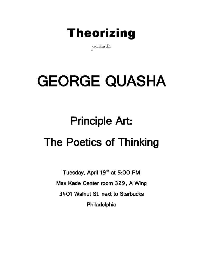 Theorizing Quasha Flier | PDF | Classics