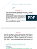 Evidencia 5:: Propuesta Plan Maestro Y Estrategias de Distribución Logística