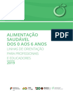 Alimentação Saudável Dos 0 Aos 6 Anos. PDF