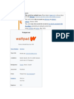 Wattpad - Wiki