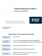 Project Leadership and Management Week 7