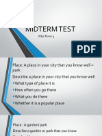 Midterm Test: K62 Term 3