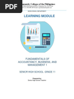 Learning Module: Community Colleges of The Philippines