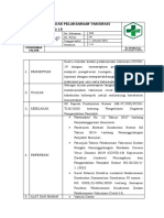 SOP Standar Pelayanan Vaksinasi Covid 19