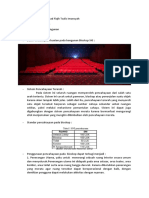 Pencahayaan dan akustik bioskop XXI
