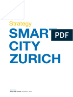 Smart City Zurich Strategy 2021 2022