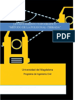 INFORME TOPOGRAFÍA Poligonal