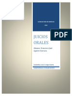 JUICIOS ORALES-FRANCISCO JOSE AGUIRRE GUEVARA