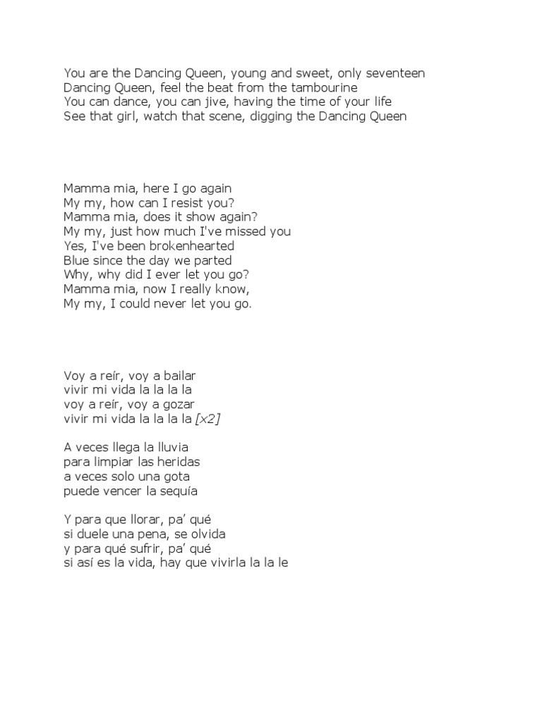 Hits de la Música Pop para Bailar | PDF | Poesía