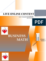 Live Online Content: Aclc College of Mandaue