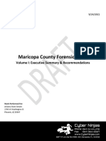 Maricopa County Forensic Audit: Volume I: Executive Summary & Recommendations