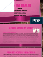Mental Health in The Work