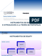 F4-Instrumentos de Equity e Int. Teoria Portafolio