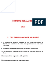 Formato de Balanceo